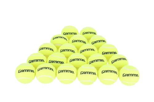 GAMMA Sports Tennis Ball Hopper Hi-Rise 75 with 20 Pack Pressureless Tennis Balls and Mesh Bag