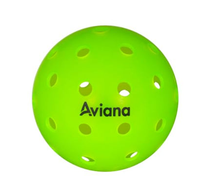 Pickleball Balls 40 Holes, Premium Outdoor Pickleball Balls | USAPA Approved Tournament and Competition Ball | Consistent Bounce, Suitable for All Competition - Neon