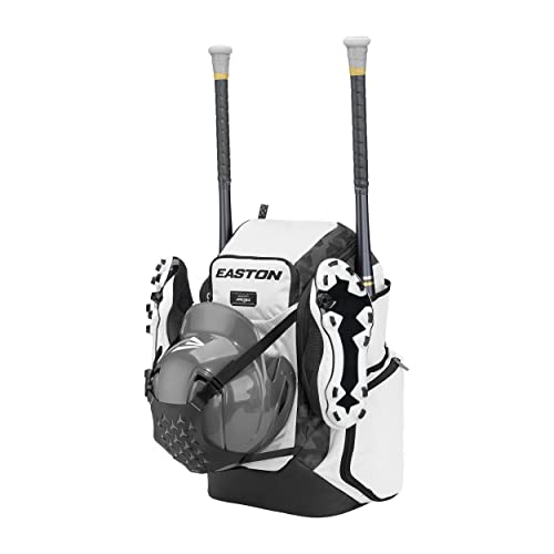 Easton | WALK-OFF MOJO Backpack Equipment Bag | Baseball & Softball | Multiple Colors - color: White-Mojo