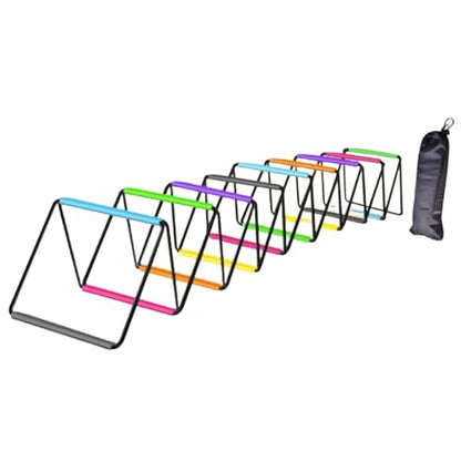 Yiju Agility Ladder Jumping Obstacles, Foldable for Kids Adults Soccer Speed Ladder Agility Training Equipment for Foot Exercise