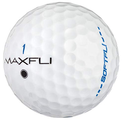 Maxfli SoftFli Matte Golf Balls - color: green