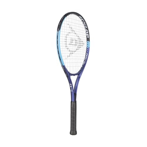 Dunlop Sports FX Start 100 Tennis Racket, Blue/Black V26, Grip Size 4 1/4