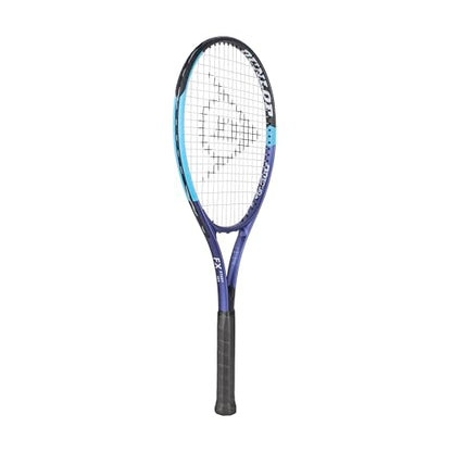 Dunlop Sports FX Start 100 Tennis Racket, Blue/Black V26, Grip Size 4 1/4