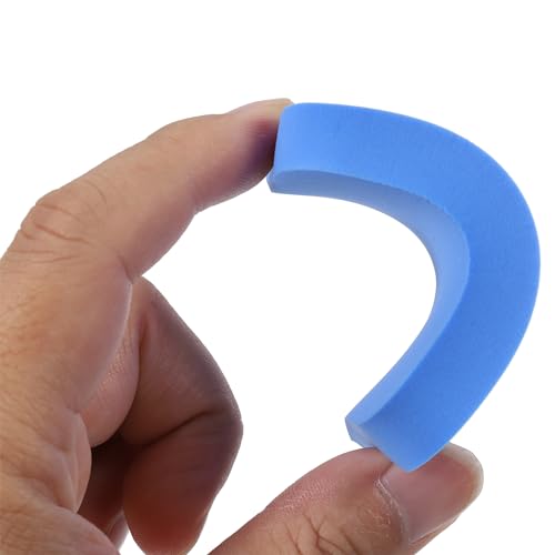 PATIKIL Table Tennis Rubber Care Sponge, 4 Pack Ping Pong Paddle Cleaning Sponge Racket Pat Cleaner, Blue