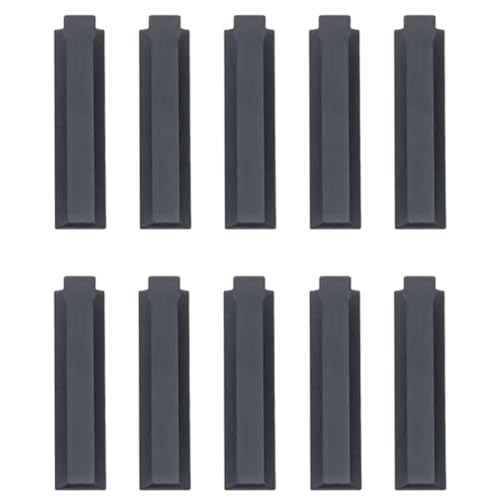 Pickleball Paddle Handle Cotton Cushion, 10-Pack, Extra Thick Replacement Accessories for Enhanced Comfort, Control, and Vibration Reduction, Black