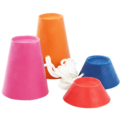 Rubber Winter Golf Tees Indoor Multi-Coloured with Different Heights -16 Pcs - size: 12mm, 17mm, 38mm, 44mm