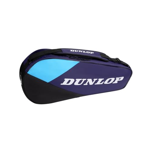 Dunlop Sports FX Club Tennis Bag, Blue/Black V26 - style: 3-racket Bag