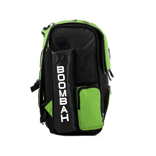 Boombah Superpack Mini Bat Pack - 8" x 12.5" x 18" - Multiple Colors - color: Black/Lime Green