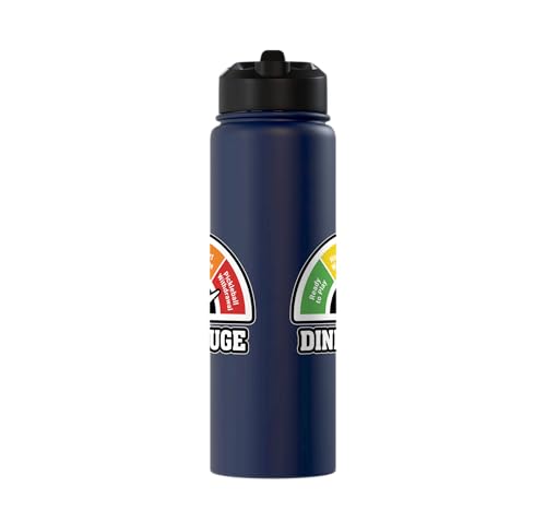 Stainless Steel Insulated Water Bottle - color: Navy Blue