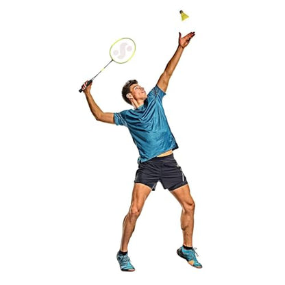 Silver's Aluminium BLACKEN Badminton Racket with Full Cover