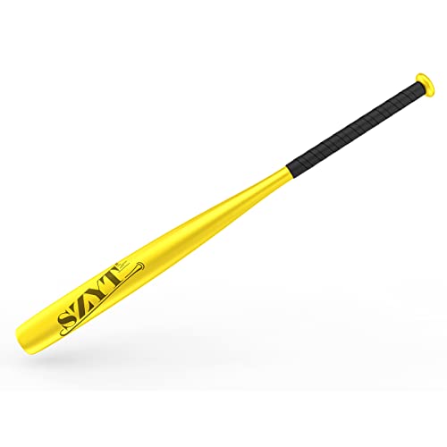 32 inch Baseball Bat Softball Bat T-Ball Bat Home Defense Self-Defense Aluminum Alloy Lightweight High Gloss - color: High Gloss Lemon Yellow, style: 29 inch