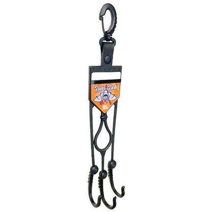 Pro - Dugout Gear Hanger - The Dugout Organizer - for Baseball and Softball to Hold Bats, Helmets and Gloves - color: Black