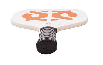Recruit by Onix Pickleball Starter Set - Includes Two Poplar Wood Paddles and Two Yellow Balls