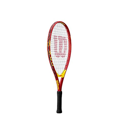 Wilson US Open Jr Tennis Racket, for Kids, Aluminium, Blue/Green, 21