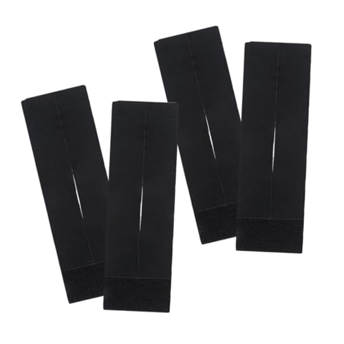 KICHOUSE 4pcs Baseball Glove Straps Lacing Kit Elastic Mitten Wrap for Softball Baseball Catcher Glove Wrap Band Conditioner for Supplies