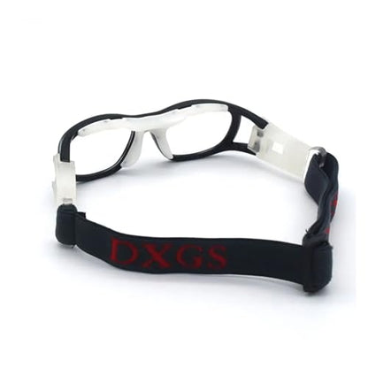 Dribbling Goggles Basketball 3PCS Impact Resistance Outdoor Sports Glasses - Eye Protect Explosion-proof Eyewear - color: Black