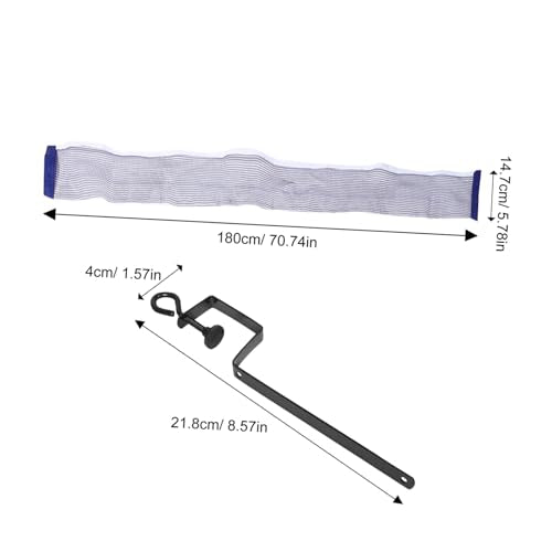 Happyyami Portable Table Tennis Net with Clamp and Retractable Pong Training Net for Practice and Competition Suitable for Adults and Boy Girl