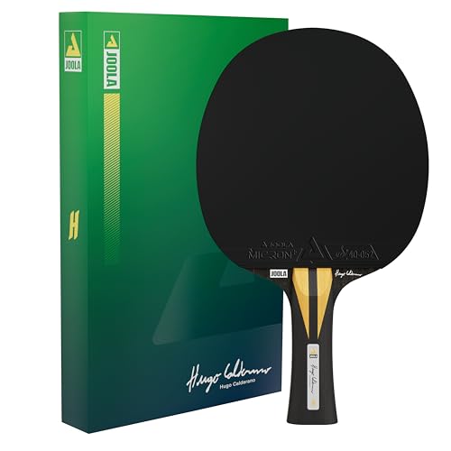JOOLA Infinity Carbon Professional Ping Pong Paddles - Ergonomic Comfort Grip - ITTF Approved Rubbers - Professional Ping Pong Paddle for Advanced Control & Speed - Table Tennis Racket - color: Hugo Calderano Exclusive