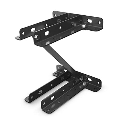Spalding Universal Basketball Backboard Mounting Bracket | Adapts to Fit Roof, Flat Surface, or 3.5" Round Pole | Non Adjustable Height