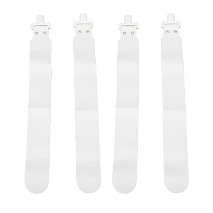 Adjustable Flag Football Set, 5 PCS PP Flag Football Belts with 2 Flags and D for Youth Adults Training, Games and Sports Activities (White)