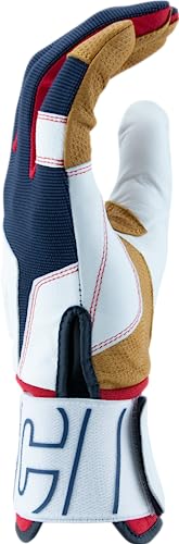 MARUCCI Blacksmith Full WRAP Adult Batting Glove V2 - color: USA, size: ADULT SMALL
