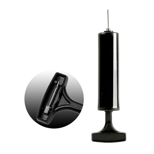 Ball Pump for Sports Balls, Handheld Air Pump with Needle, Portable Sports Ball Inflator, for Basketball, Soccer, Football, Volleyball, Tire