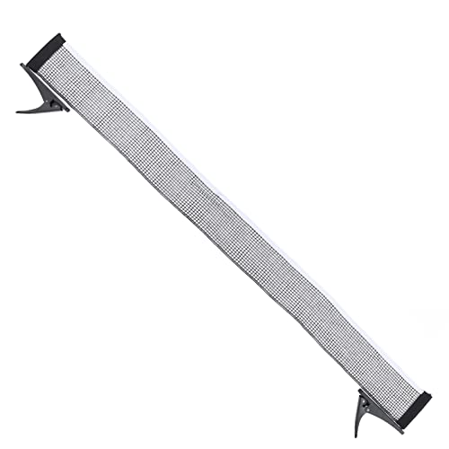 Table Tennis Net, 68.9x5.5in Professional Table Tennis Net Post Set Bracket Standard PingPong Net Rack with 4cm Clamp for Indoor Outdoor