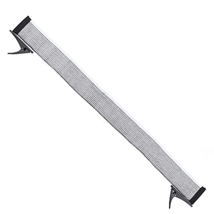Table Tennis Net, 68.9x5.5in Professional Table Tennis Net Post Set Bracket Standard PingPong Net Rack with 4cm Clamp for Indoor Outdoor