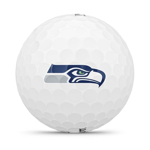 WILSON 2025 Duo Soft NFL Golf Ball - 12 Balls, White, Atlanta Falcons - color: Seattle Seahawks