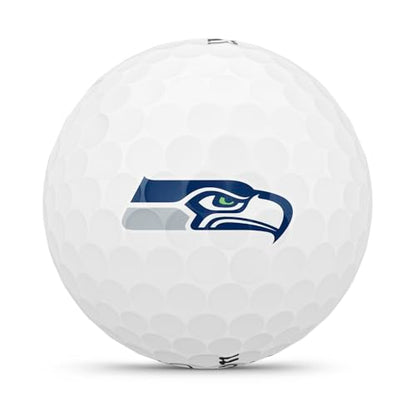 WILSON 2025 Duo Soft NFL Golf Ball - 12 Balls, White, Atlanta Falcons - color: Seattle Seahawks