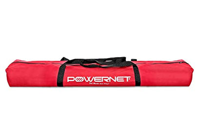 PowerNet 7x7 FT Baseball & Softball Net Replacement Parts, Replace 7x7 FT Frame, Net Only or Carry Bag, Metal Frame and Fiberglass Poles, Durable Nets & Bags Available in Team Colors - color: Red, style: Replacement Bag