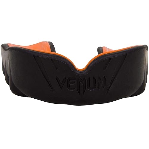 Venum Challenger Mouthguard - Black/Orange - color: Black/Orange, size: Adult