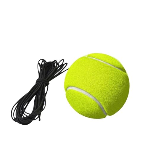 kowaku Tennis Racquet Tennis Racket for Solo Tennis Trainer Shock Resistant Handle Training Equipment Practice for Self Practice Gym - size: 53cm Ball and Base