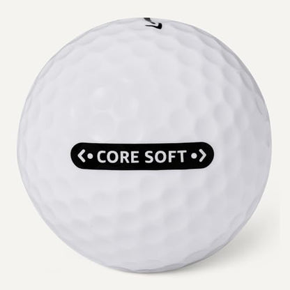 Amazon Basics Core Soft Golf Balls - color: White, style: 12-Pack