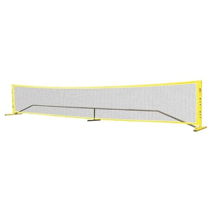 OnCourt Offcourt Quick Start Mini-Net Portable Tennis Net - 10' Wide with Carry Bag | Adjustable Height 30-64 inches | Indoor/Outdoor