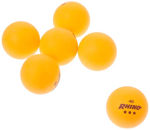 Champion Sports 3 Star Table Tennis Ball Pack – Tournament Size, 40mm Seamless, CTTA & ITTA Approved