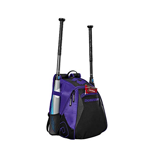 DeMarini Voodoo Junior Baseball Backpack - Purple