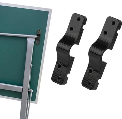 2 Pack Replacement Bracket Holder Compatible with Kettler Ping Pong Table – Fits 18mm Round Frame Poles – Heavy Duty Support Brackets for Table Tennis Frame Repair