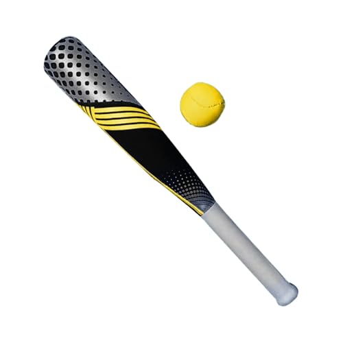 SWIMLINE Neoprene Pool & Beach Accessory for Active Group Play, Backyard Games, and Water Sports – Waterproof Soft Baseball & Bat Set, Black & Yellow - style: Neoprene Pool Baseball & Bat Set