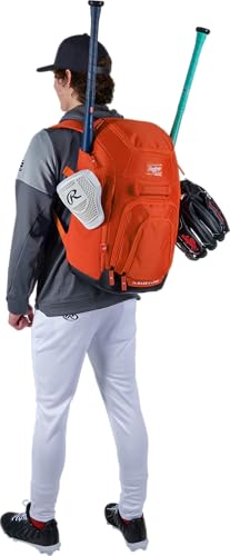 Rawlings | FRANCHISE 2.0 Player's Backpack | Baseball/Softball | Rec/Travel | Multiple Styles | Baseball/Softball