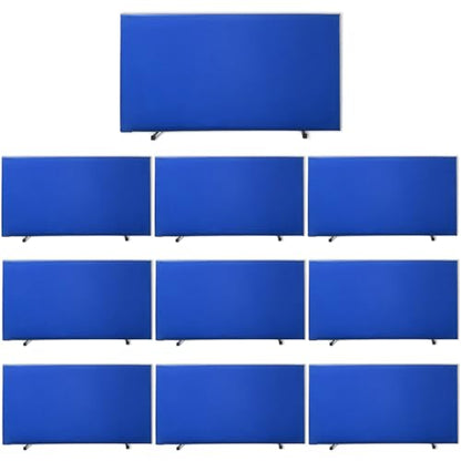 The Movable Ping Pong Ball Baffle,Table Tennis Fence, Removable Ping Pong Field Fence Block for Studio/Gym/School，（10 Pack） - color: 10 Pack