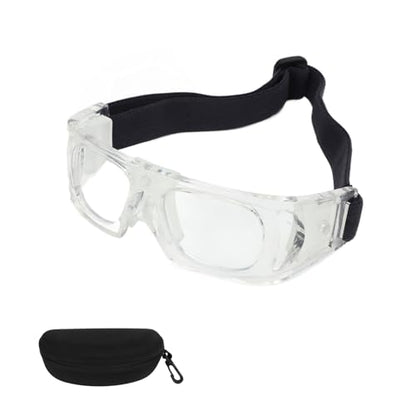 Topyond Sport Goggles, Safety Basketball Goggles With Strap, Anti Fog Frame Impact Resistant Protective Eyewear, PC Material Protective Basketball Sports Glasses for Kids