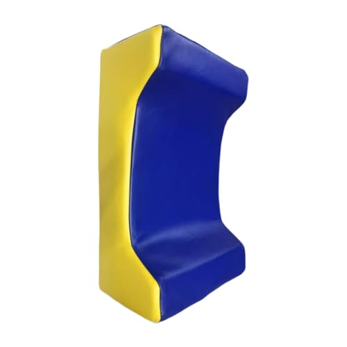 Football Tackle Shield Wedged Blocking Pad Rugby Bumping Training Equipment with Handles Cotton Microfiber Suitable for Athlete - color: Teenager