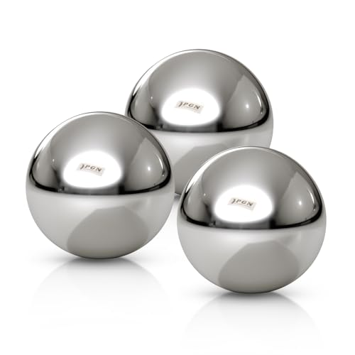 (3 Pieces) PGN - 1-1/16" Inch (27 mm) Pinball Replacement Steel Balls G100