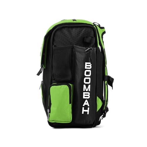 Boombah Superpack Mini Bat Pack - 8" x 12.5" x 18" - Multiple Colors - color: Black/Lime Green