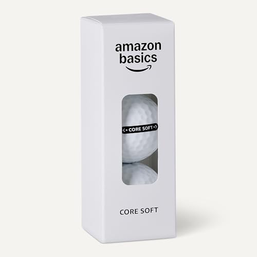 Amazon Basics Core Soft Golf Balls - color: White, style: 24-Pack