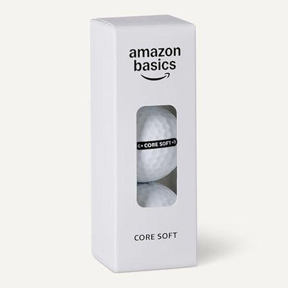 Amazon Basics Core Soft Golf Balls - color: White, style: 24-Pack