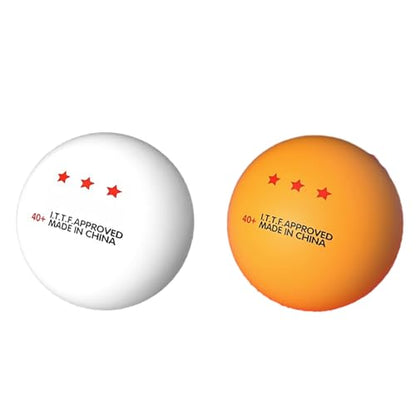10 Pcs Professional Pingpong Ball 3 Star Table Tennis Outdoor and Indoor for Training, Competition Professional Training Equipment