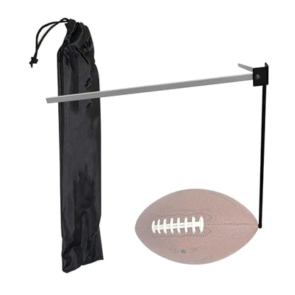 Ready Football Practice Stand Featuring Ergonomic Handle and Quick Setup Sturdy Football Shirt - color: White