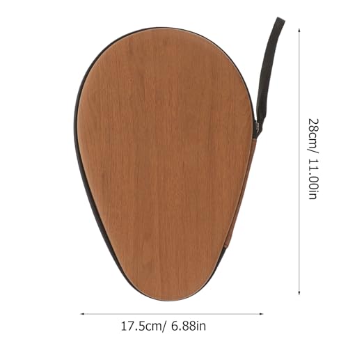 SUPVOX Table Tennis Racket Case Protective Storage Bag Reusable Paddle Cover with Paddle Organizing Pouch Lightweight Sports Bag for Indoor and Outdoor Use
